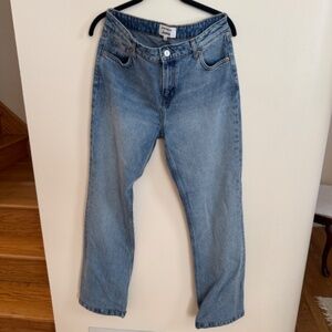 Reformation Rayna Low Rise Jeans in Deer - Size 29